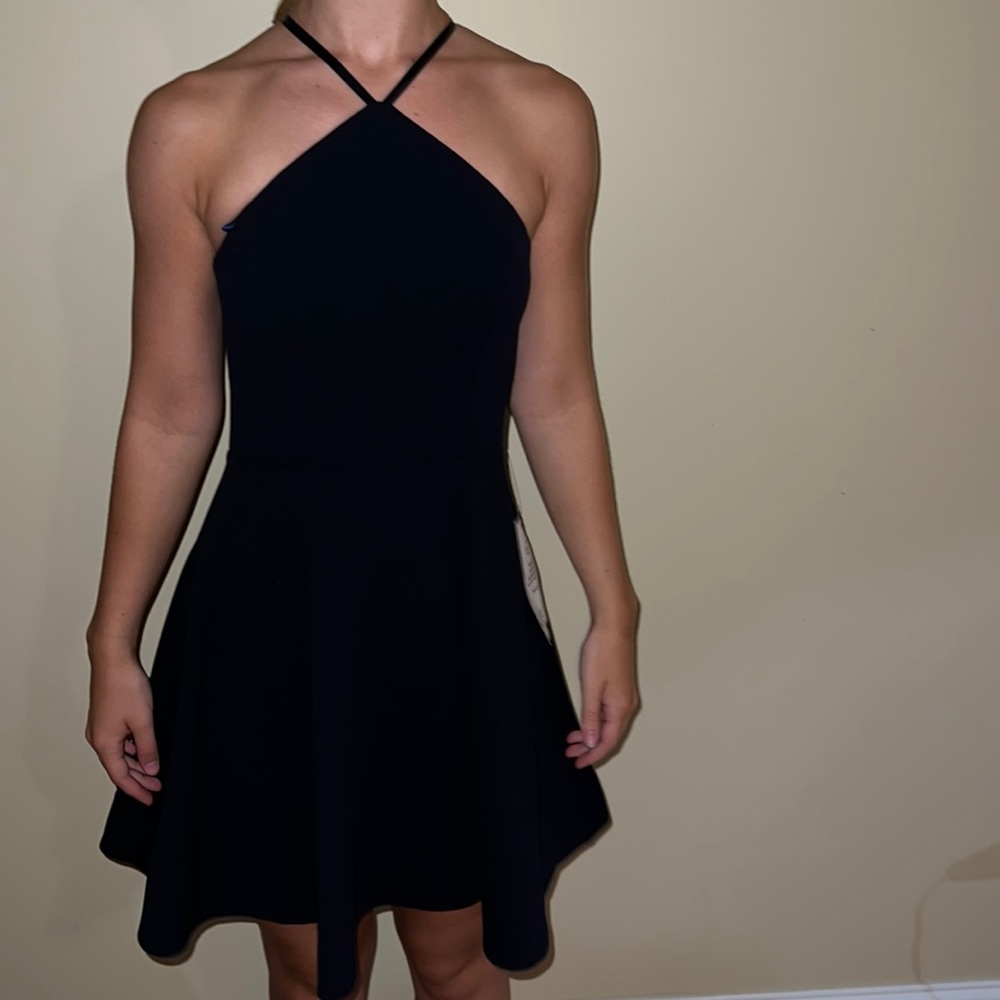 Navy Homecoming dress